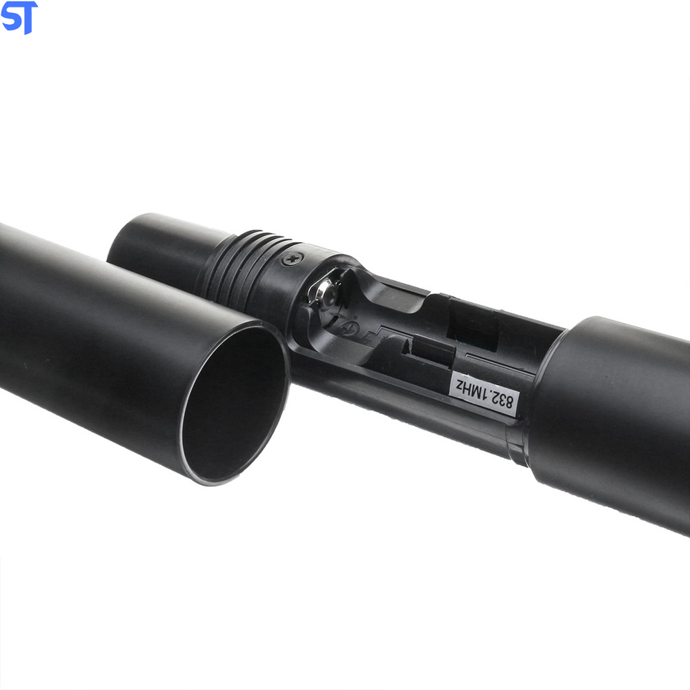 Microfone Profissional Sem Fio UHF Canal Duplo E Frequência Ajustável  - A-666